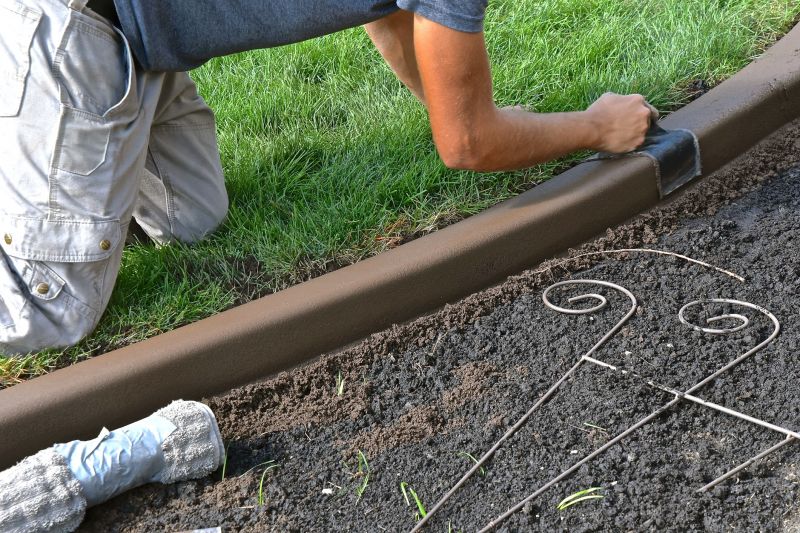 Concrete Edging Cost — Cost of Concrete Edging Service
