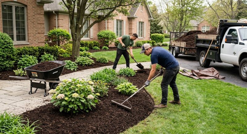 Mulch Installation in Ventura County, CA