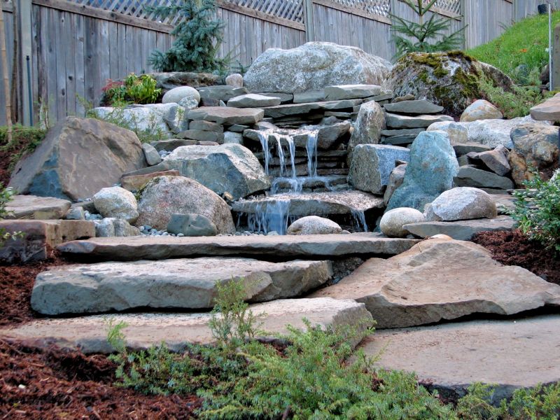 Rock Fountain Installation in Honolulu, HI